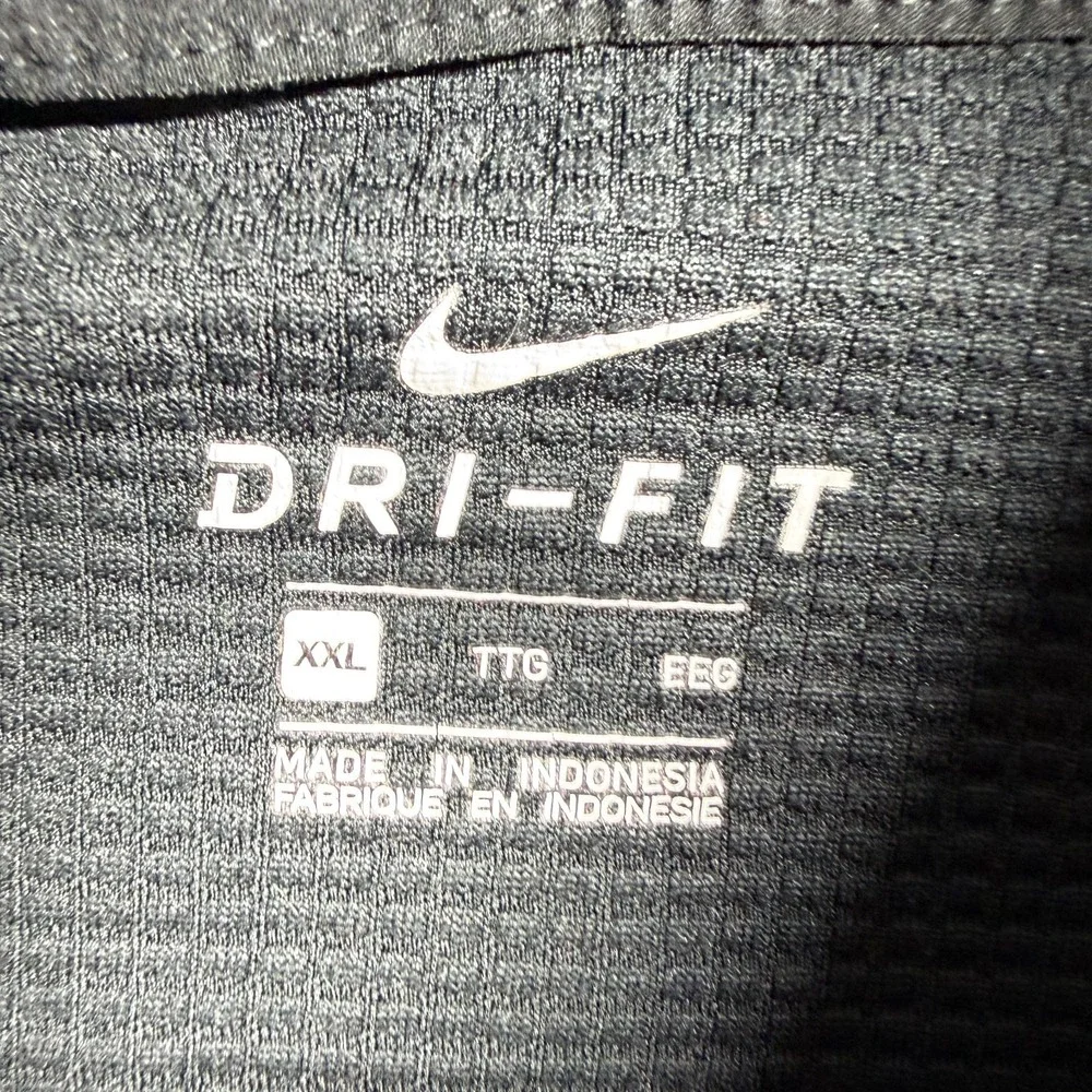 Nike Pullover Mens XXL Black Dri-Fit 1/2 Zip NFL Draft 2022 Las Vegas Athletic